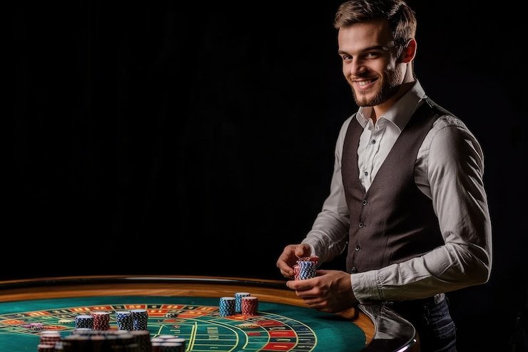 Antarmuka platform dewi 5000 menampilkan menu utama sportsbook, live dealer, dan slot